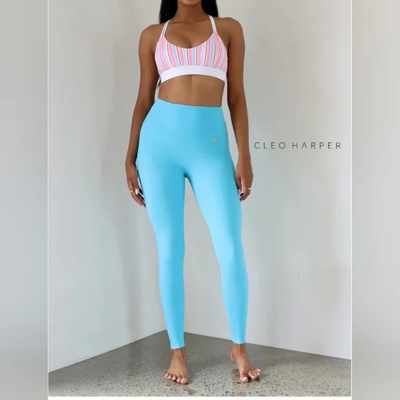 Cleo Harper Riley Bralet Striped Multi-Color Size S - Picture 2 of 10